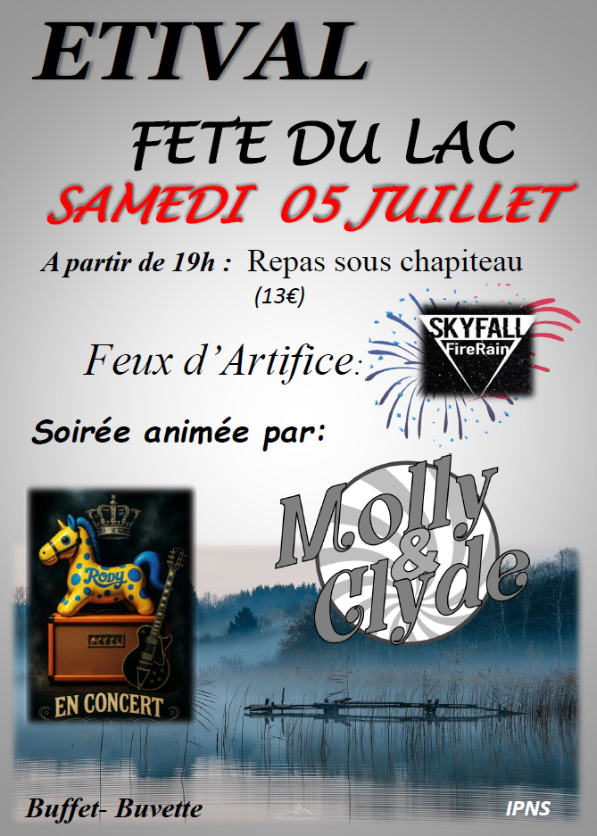 Fête du lac à Etival