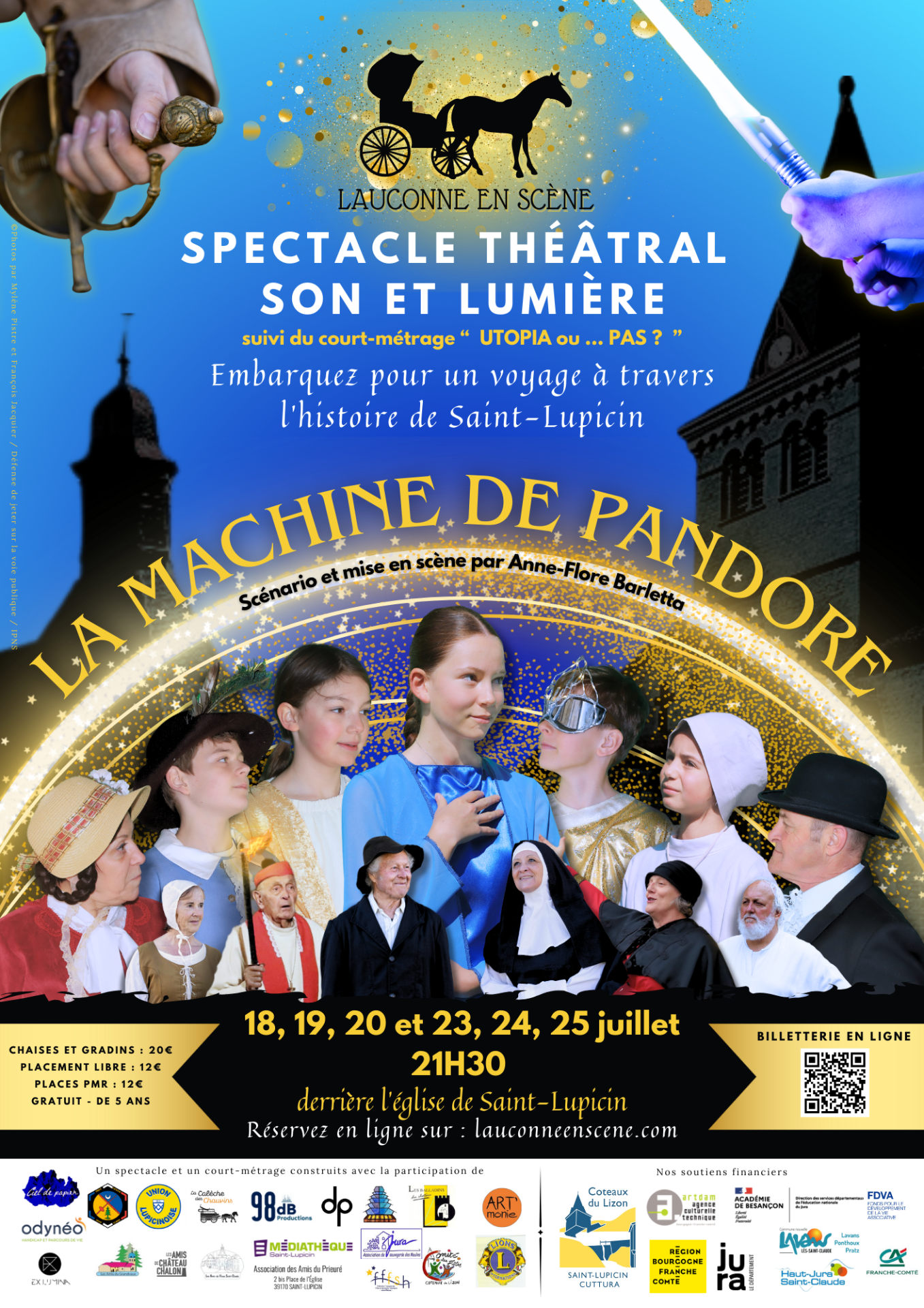 Spectacle Théâtral son et lumière