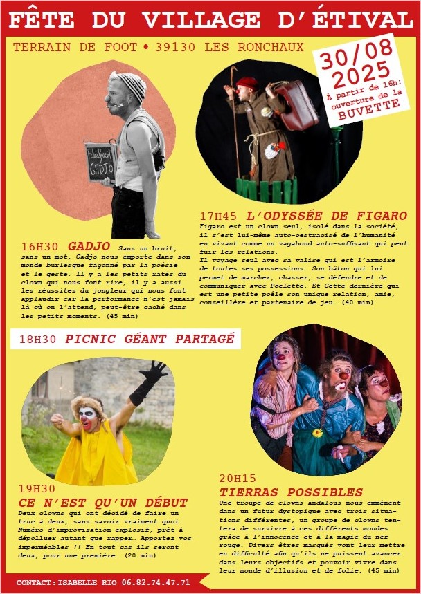 Fête du village Etival