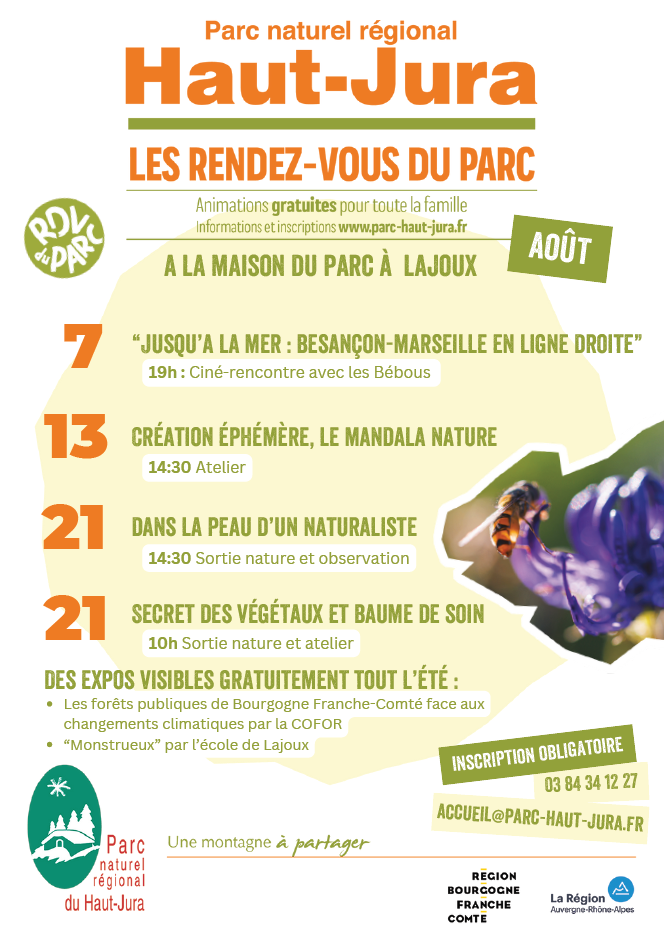 Rendez-vous du Parc - Août 2025