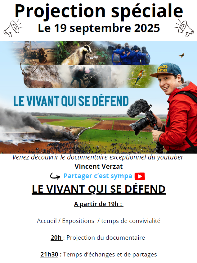 Projection : le vivant qui se défend