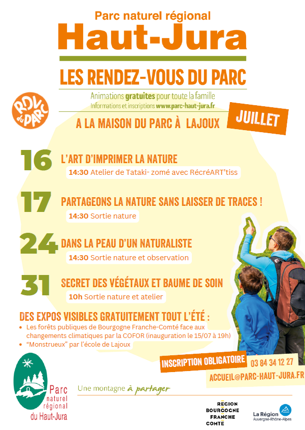 Rendez-vous du Parc - Juillet 2025