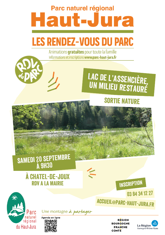 Rdv du parc : sortie au lac de l'Assencière